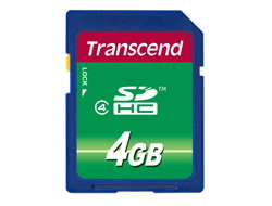 SDHC CARD 4GB (CLASS 4) MLC - .