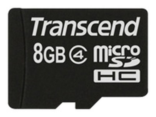 SDHC CARD MICRO 8GB CLASS 4 - W/O ADAPTER