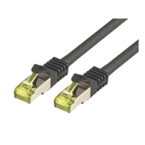 CAT7 SFTP RJ45 LSZH 3M BLACK - 10GBIT RAW PATCH CABLE