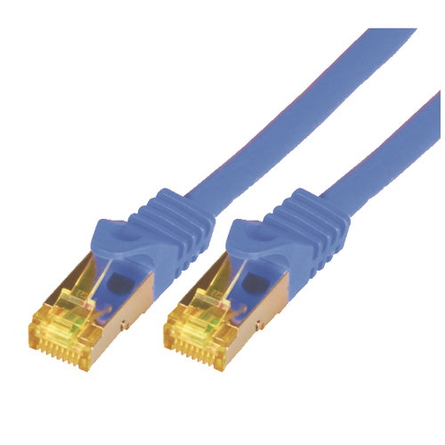 CAT7 SFTP RJ45 LSZH 7.5M BLUE - 10GBIT RAW PATCH CABLE