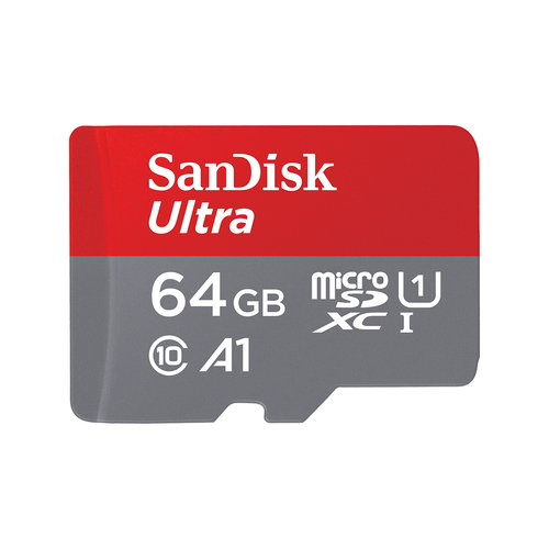 64GB SANDISK ULTRA MICROSDXC + - SD 100MB/S CLASS 10 UHS-I TABLET