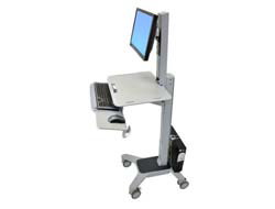 WORKFIT C-MOD LCD LD - SINGLE LD SIT-STAND WORKSTATION
