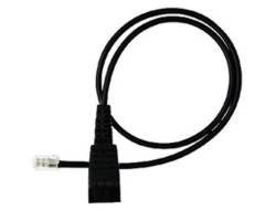 CABLE W/ QD TO RJ10 PLUG - REGEL BELEGUNG 0.5M