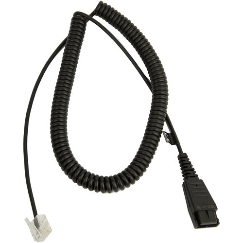 QD MUTE CABLE 0.5-2M SPIRAL - QD RJ45 TO BIZ 2400