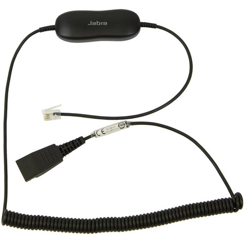 CABLE QD TO RJ9 SPIRAL - .
