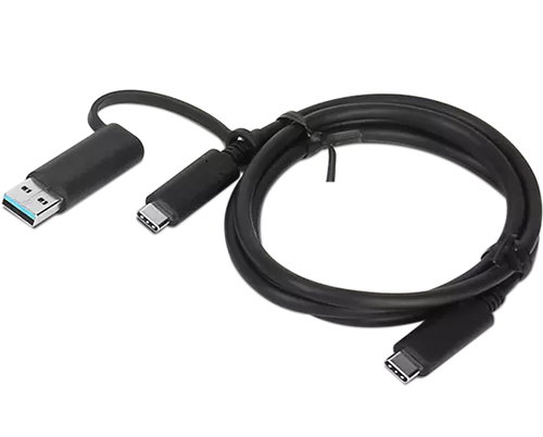 LENOVO HYBRID USB-C WITH USB-A - CABLE