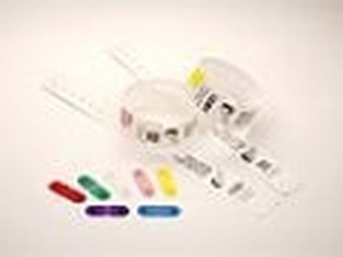 WRISTBAND CLIPS KIT BLUE - 275/KIT FOR HC100
