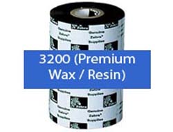 RIBBON 3200 WAX/RESIN 60MMX300M - C-25MM BOX OF 6