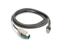 CABLE SHIELDED USB:POWER PLUS - CONNECTOR 7FT 2M STRAIGHT 12V