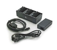 3-SLOT BATT CHARGER PSU+EU CORD - ZQ300
