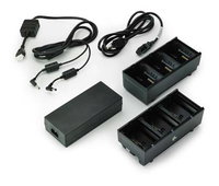 2X3SL BATT CHRG W. PSU UK CORD - ZQ500 ZQ600