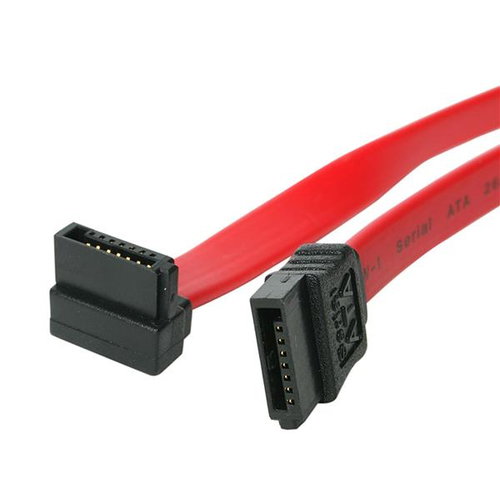 24IN RIGHT ANGLE SATA CABLE - .