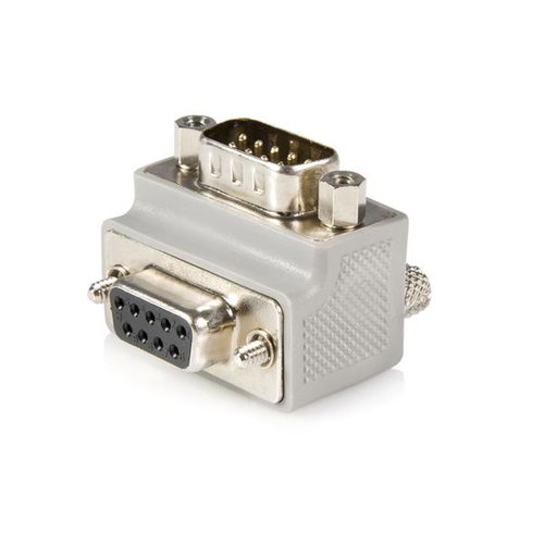 RIGHT ANGLE DB9 SERIAL CABLE - CABLE ADAPTER TYPE 1 - M/F