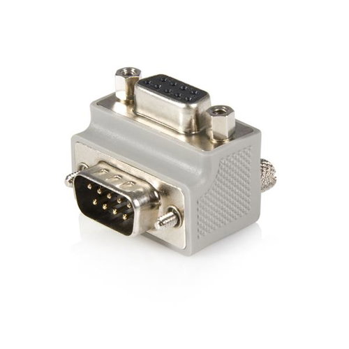 RIGHT ANGLE DB9 SERIAL CABLE - CABLE ADAPTER TYPE 2 - M/F