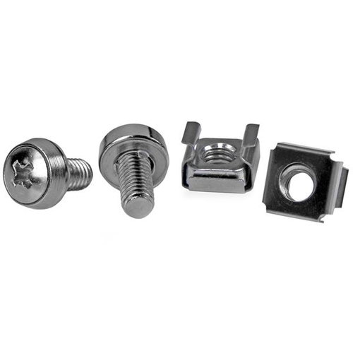 M6 CAGE NUTS + SCREWS - .