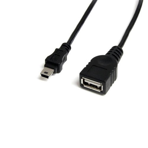 1 FT MINI USB 2.0 CABLE - .