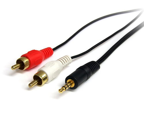 3 FT STEREO RCA AUDIO CABLE - .