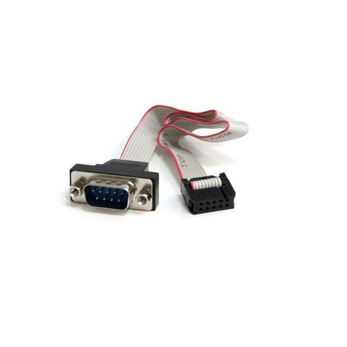 16 DB9 TO HEADER PANEL MOUNT - .