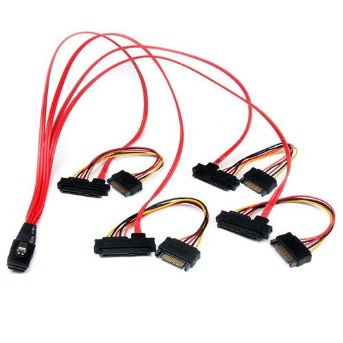 50CM SFF8087 TO 4X SFF8482 - .
