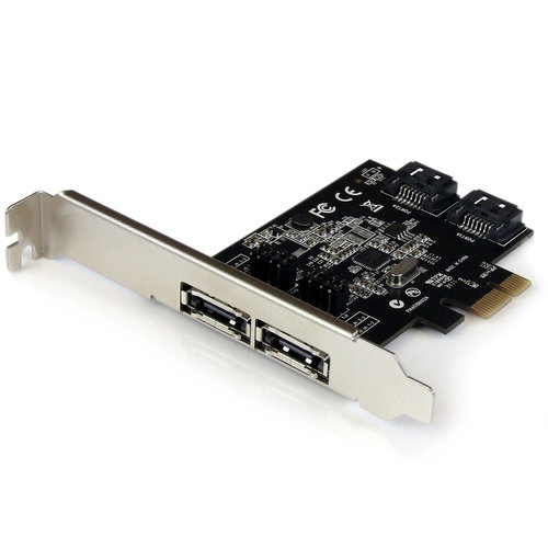 2X PCIE SATA III ESATA CARD - .