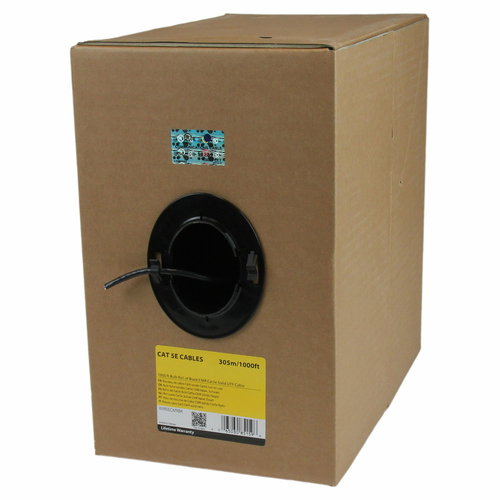 1000FT BULK CAT5E RISER CABLE - .