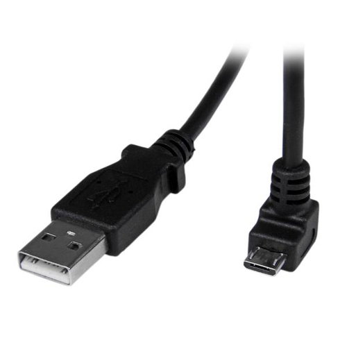 2M DOWN ANGLE MICRO USB CABLE - .