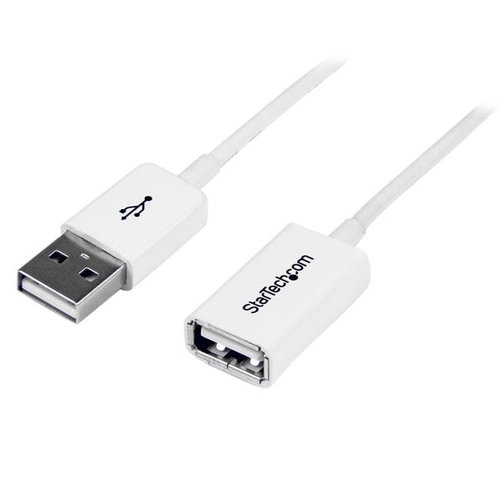 3M WHITE USB EXTENSION CABLE - .