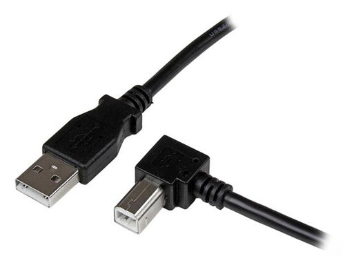 1M RIGHT ANGLE USB B CABLE - .