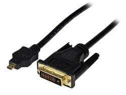 1M MICRO HDMI TO DVI-D CABLE - .