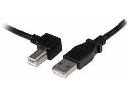 1M LEFT ANGLE USB B CABLE - .