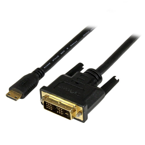 1M MINI HDMI TO DVI-D CABLE - .