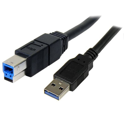 3M BLACK USB 3.0 A TO B CABLE - .