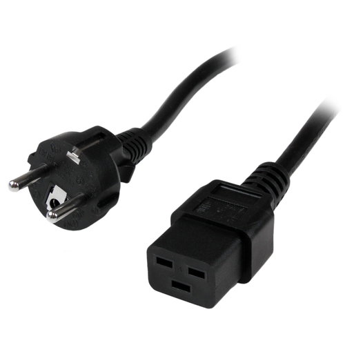 2M AC POWER CORD SCHUKO TO C19 - .