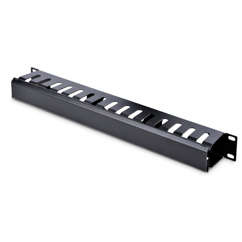 1U COVERED CABLE FINGER DUCT - .