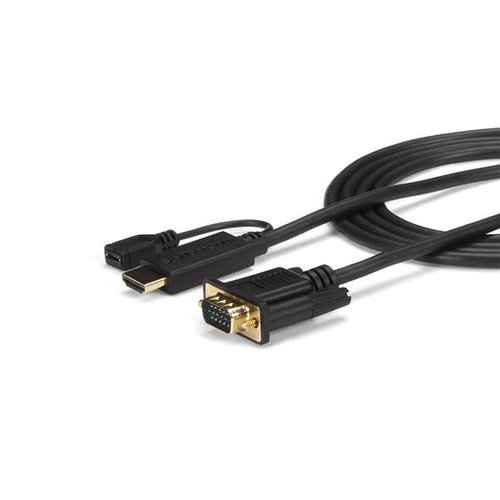 10FT HDMI TO VGA ADAPTER CABLE - .