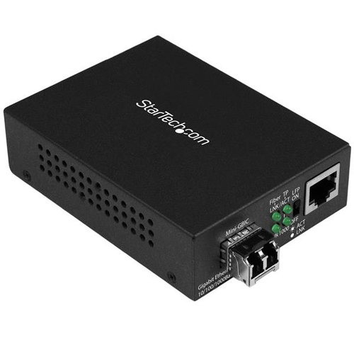 FIBER MEDIA CONVERTER - W/ SFP - IN