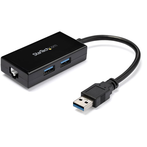 USB 3.0 NETWORK ADAPTER + HUB - IN