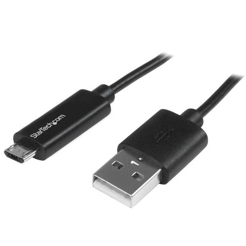 1M MICRO-USB CABLE WITH LED - .