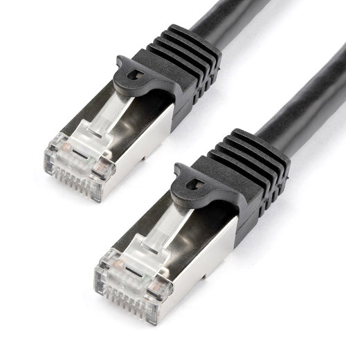 1M BLACK CAT6 SFTP CABLE - .