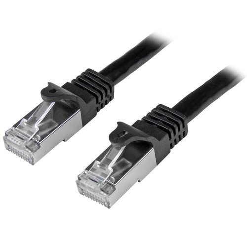 2M BLACK CAT6 SFTP CABLE - .