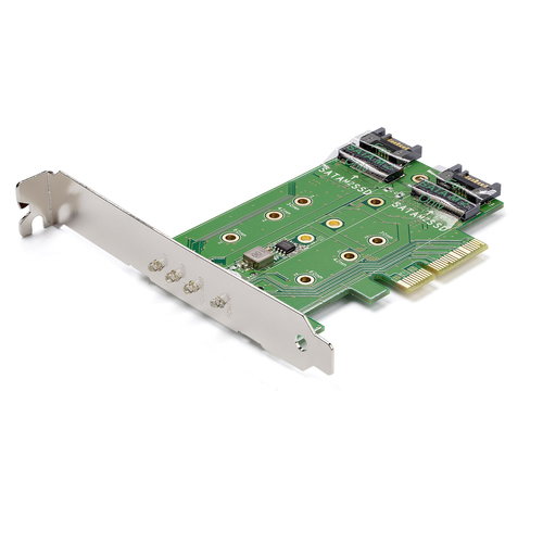 3PT M.2 SSD CARD - PCIE 3.0 - SATA CONTROLLER CARDS