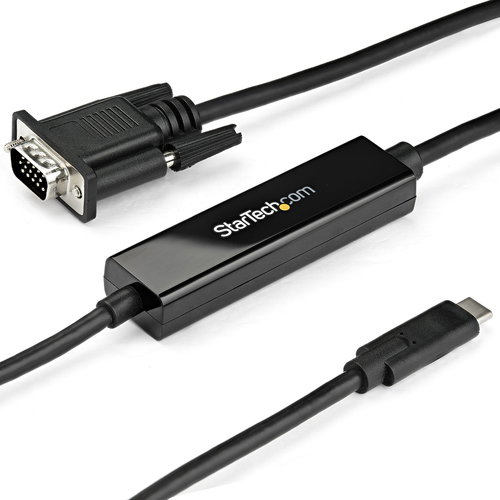 1M USB-C TO VGA CABLE - DP TO VGA