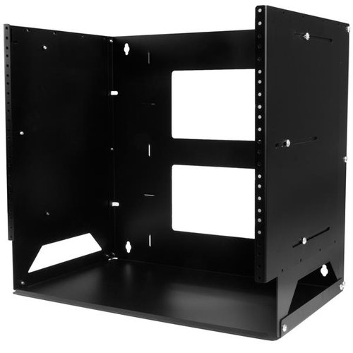 8U WALL-MOUNT RACK WITH SHELF - .