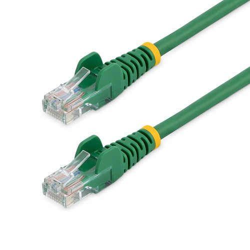 5M GREEN CAT5E PATCH CABLE - SNAGLESS ETHERNET CABLE - UTP