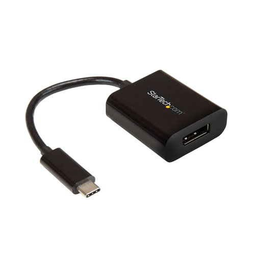 DISPLAYPORT ADAPTER USB-C - 24PIN M/20P F 4K 3840X2160 U-HD