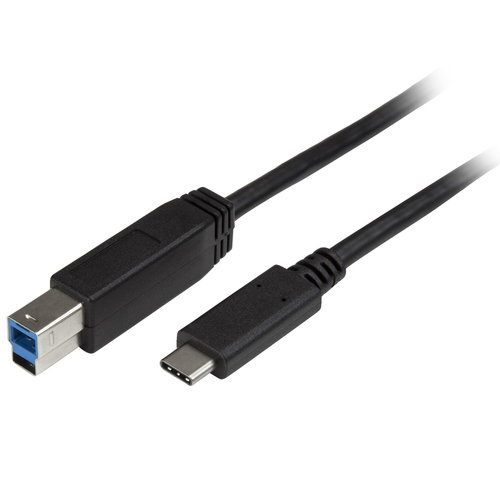 USB-C CABLE TO USB-B 2M - MALE/MALE