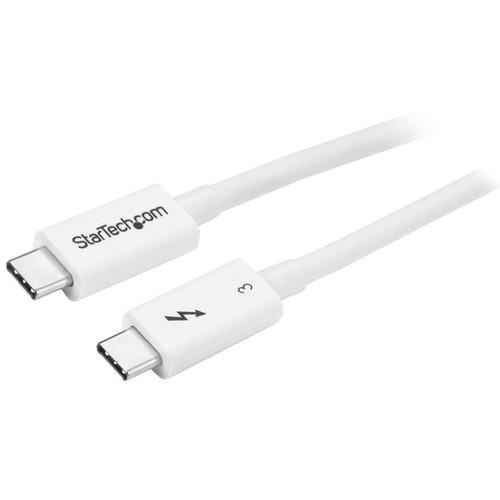 THUNDERBOLT 3 CABLE 0.5M - 40GBIT/S WHITE