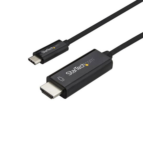 2M USB C TO HDMI CABLE - BLACK - .