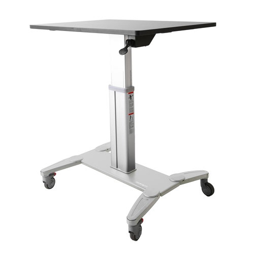 MOBILE SIT STAND WORKSTATION - .
