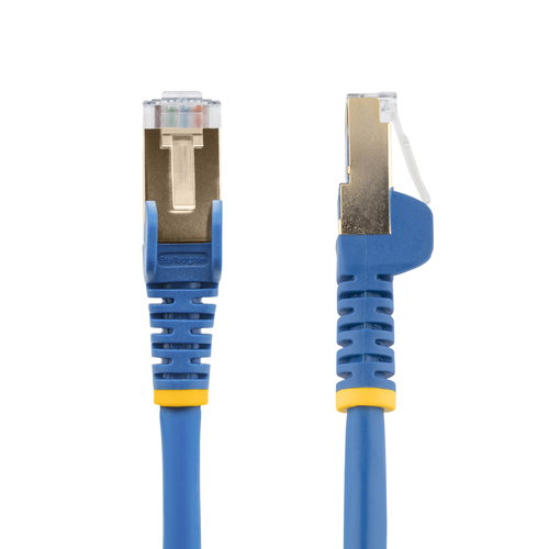 10M CAT6A ETHERNET CABLE BLUE - BLUE - SHIELDED COPPER WIRE